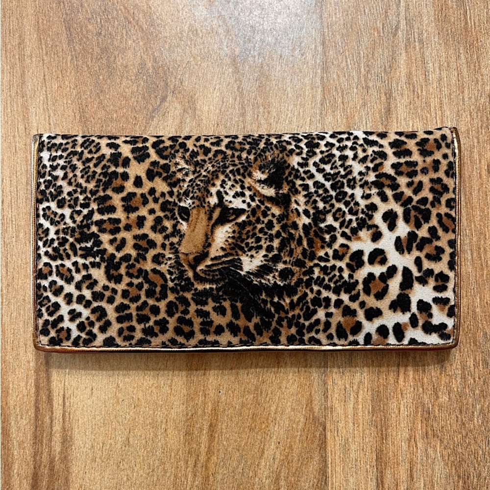 Vintage Leopard Wallet